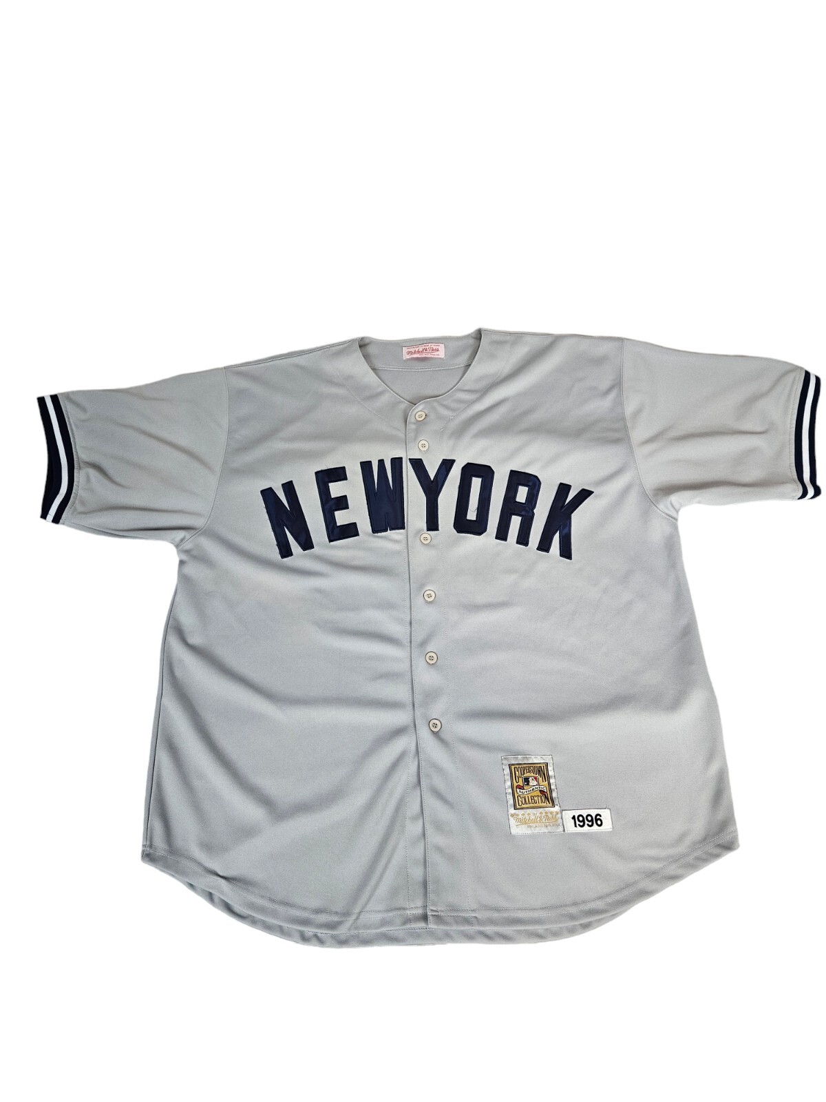Vintage MLB New York Yankees Wade Boggs Button Front Jersey Size 56 3XL Men O14