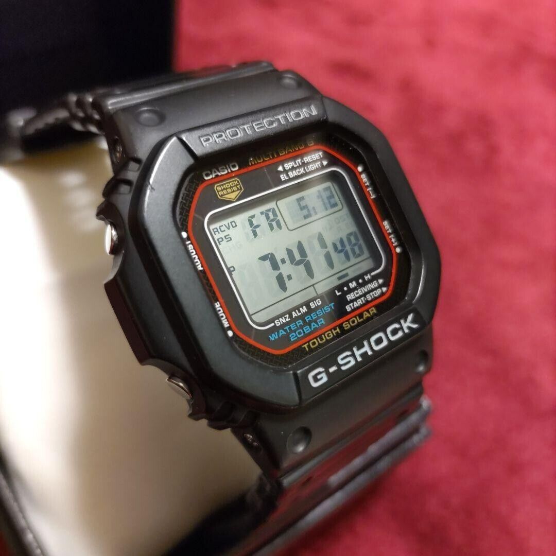 CASIO G-SHOCK GW-M5610-1JF Tough Solar Black Watch Used