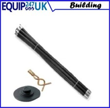 6 DRAIN RODS X  920mm DRAIN ROD EXTENSION SET + PLUNGER & DOBLE WORM SCREW