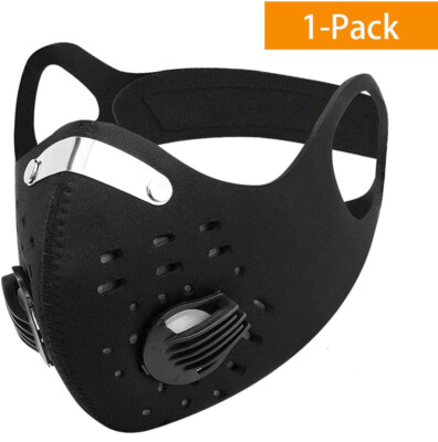Anti-Pollution Cycling Mask Activated Carbon Filtration Exhaust Gas Biking