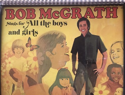 for the Sesame Street Bob McGrath Sings fan! 70s  PBS WOWE! Album Cover Notebook