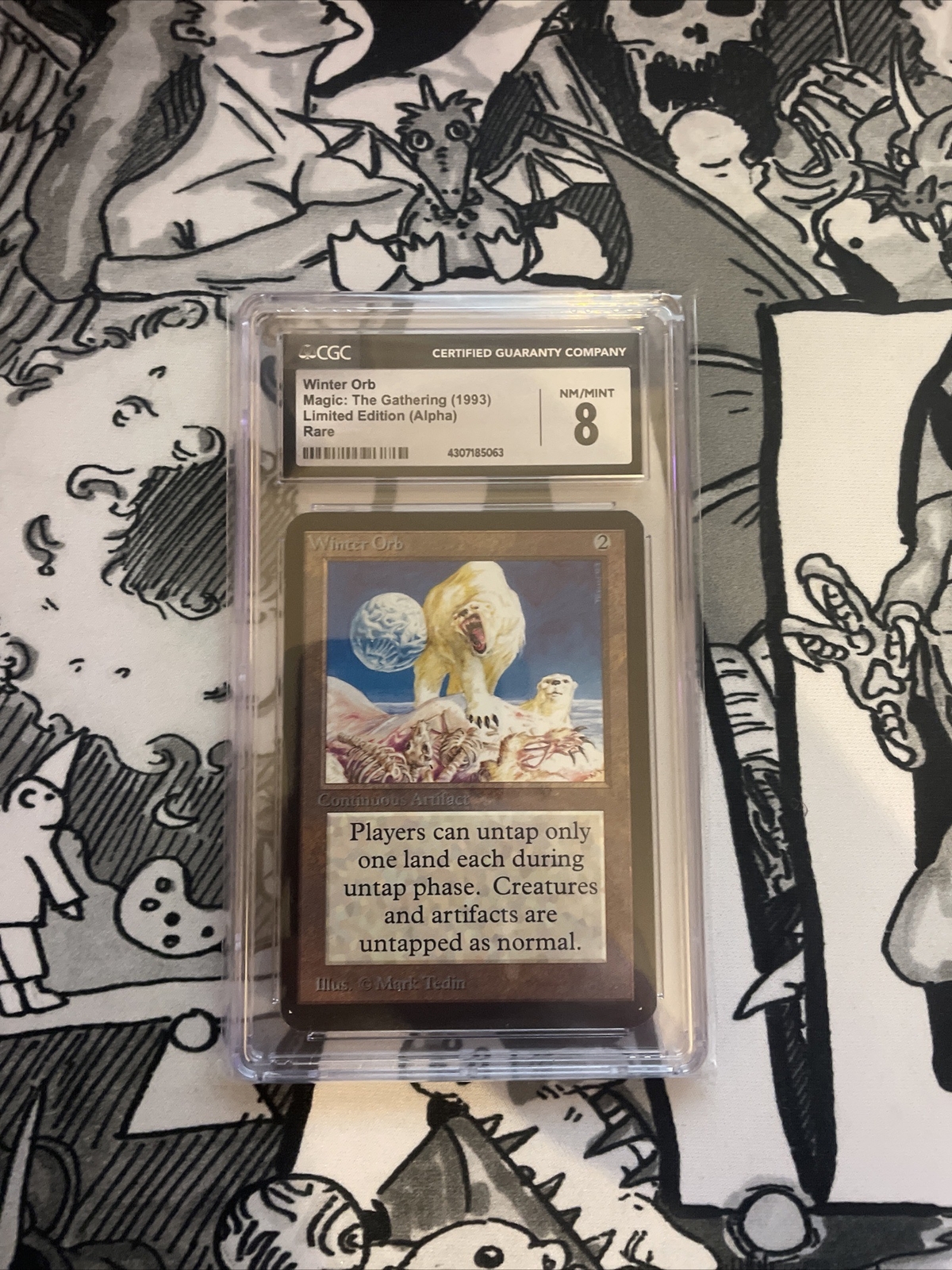 Winter Orb - CGC 8  - Alpha - Magic: The Gathering (MTG)