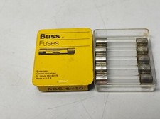 Bussmann AGC 6/10 Fuse 5pcs In Box 14 Box Lot Sale