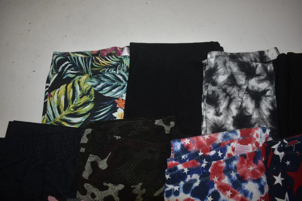 Wholesale Bulk Lot of 11 Juniors Size XL 15 17 Casual Relaxed Leggings - Image 2 of 4