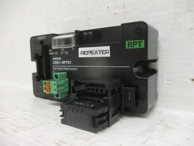 OMRON CRS1-RPT01 Repeater Unit Module PLC Unit 24V-DC 0.05A