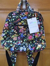 Vera Bradley Mini Totepack/backpack -classics On The Green-disney Characters Nwt