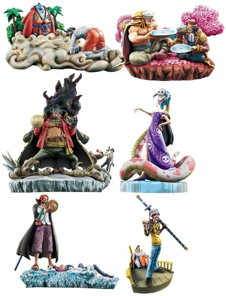 Mega house One Piece LOG BOX Marine ford Part 2 Figure New [6-302