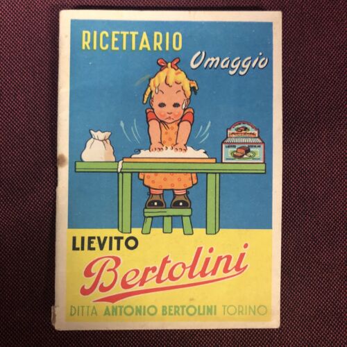 50s/60s COMPLETE YEAST BERTOLINI RECIPE WITH SWEET RECIPES - Picture 1 of 1