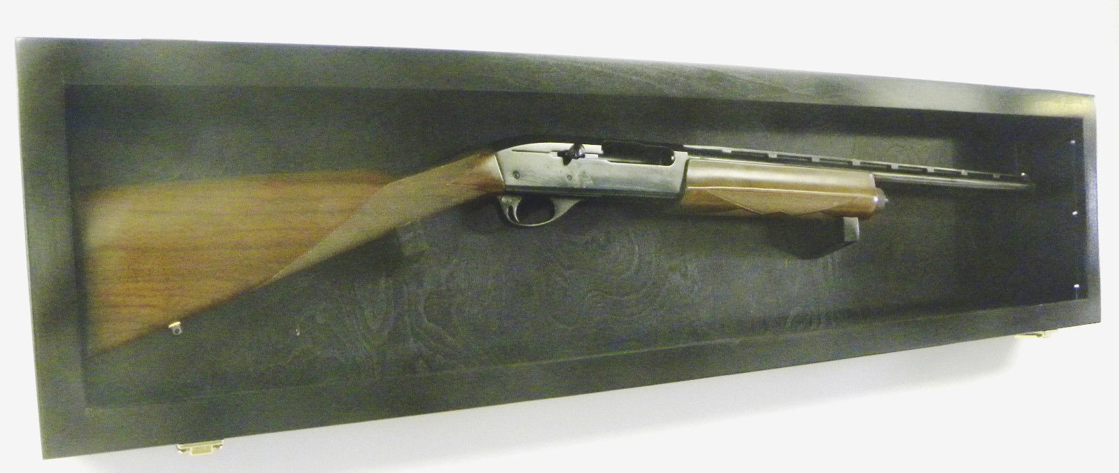 Single Rifle Gun Cabinet Display Case Wall Rack Replica Airsoft Civil ...