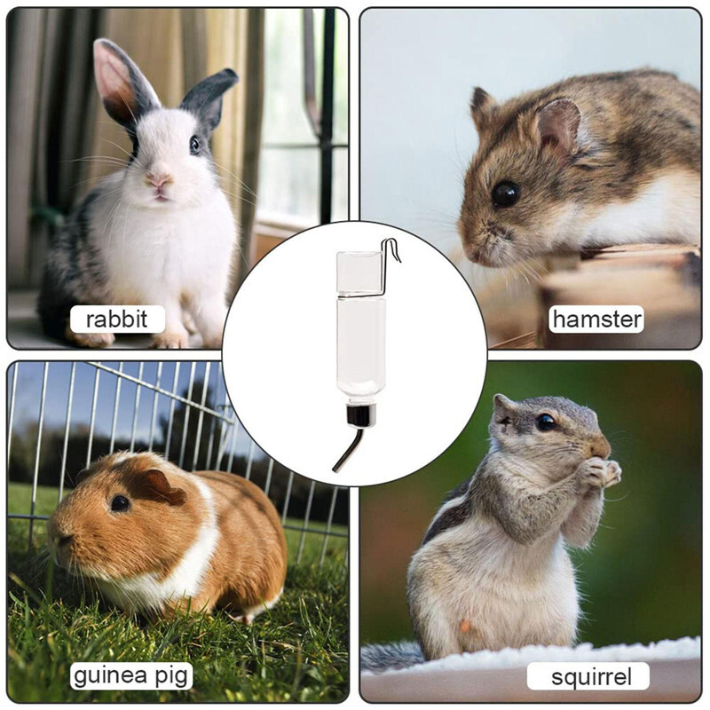 Rabbit, Guinea Pig, Small Pet Self Adhesive Water Bottle Holder