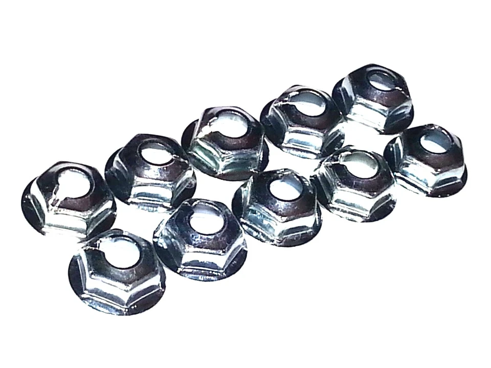 GM Pal Speed Nuts Tablero Firewall Calentador Caja 7/16" Hexagonal 1/4-20 Rosca Hardware NJ Foto 2 de 4