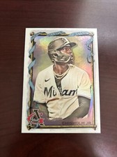 2023 Topps Allen & Ginter Silver Portrait #23 Jazz Chisholm Jr. HOT BOX *Mint*