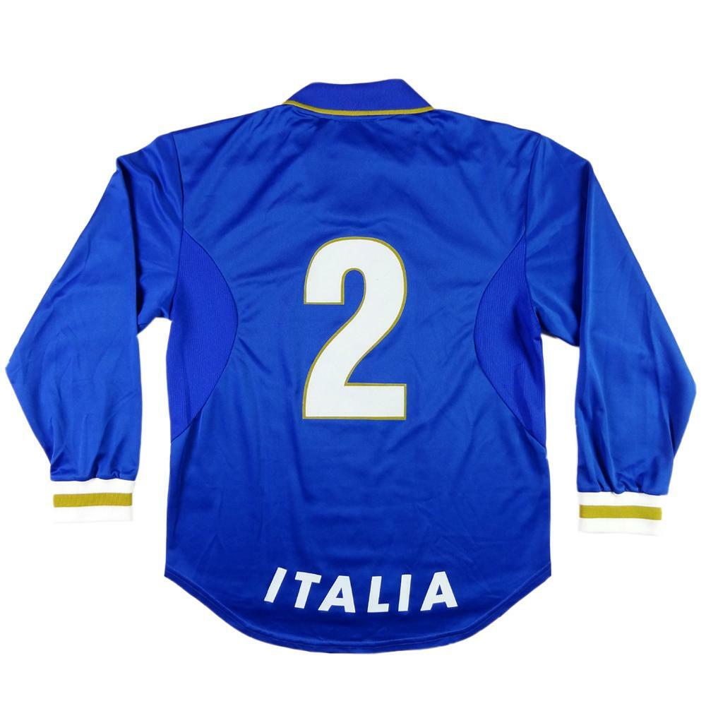 Maillot Italie Nike 1996 – #6 Charbon – Taille XL – Player Issue – Occasion