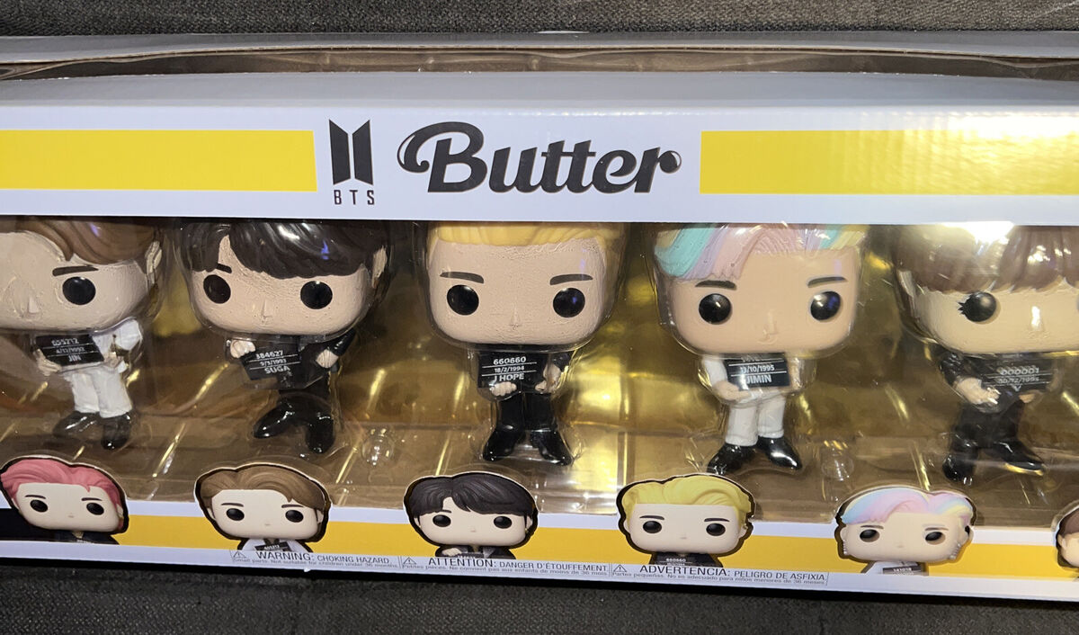 Funko Pop! Rocks: BTS - Butter 7-pack Figures (Walmart Exclusive) In Hand  Pop!