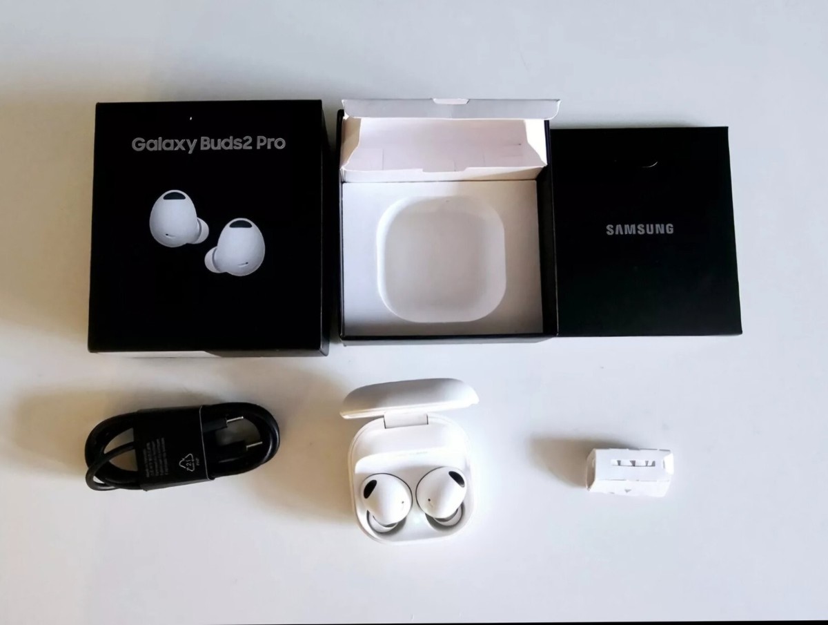 100% Genuine Samsung Galaxy Buds2 Pro White (used Only Once) Rrp