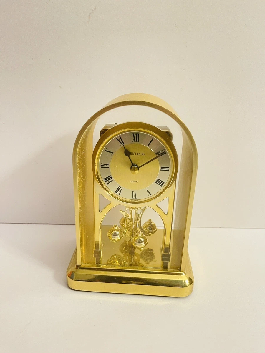 WEHRLE 会議卓時計 ゴールド 置時計 クラシック WEHRLE 会議卓時計