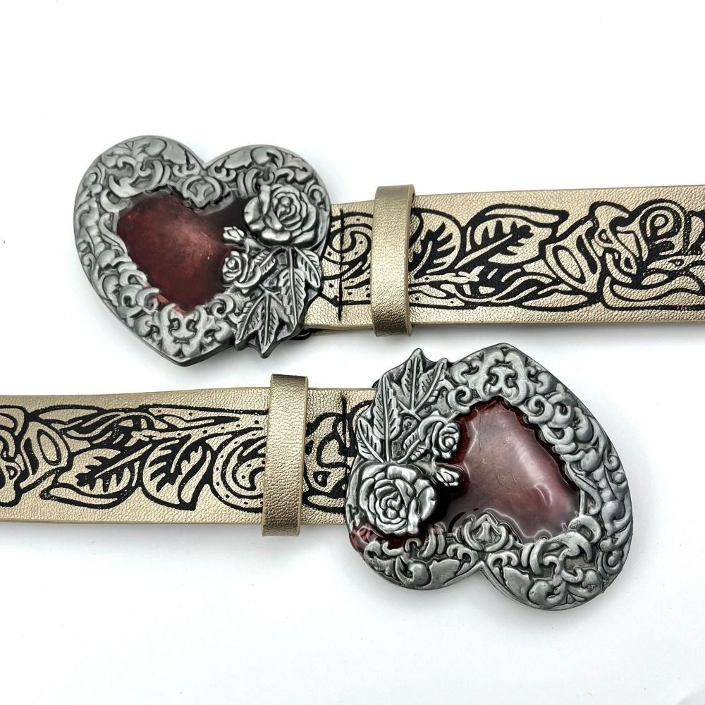 Smooth Buckle Dress Decoration PU Women Belt Knurling Waist Accessories