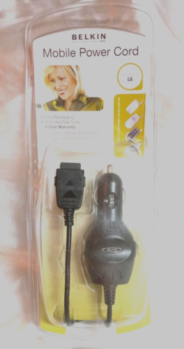 mobile Power car charger Cord F8V7099-E-MK Belkin Lg C1300/g4010 New in box - Picture 1 of 2