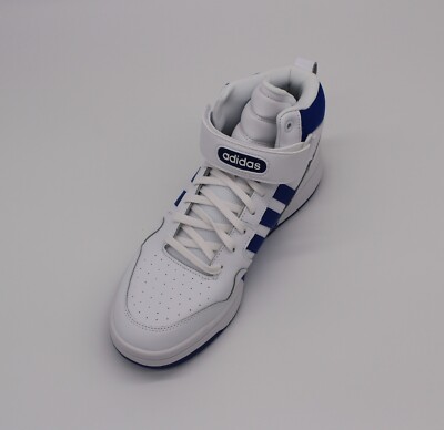 ADIDAS POSTMOVE WHITE/BLUE MID SNEAKER 