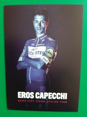 CYCLING cycling map EROS CAPECCHI team QUICK STEP FLOORS 2018
