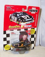 1:64 RACING CHAMPIONS 1995 PREVIEW 2 MILLER PENSKE THUNDERBIRD RUSTY WALLACE