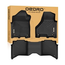 OEDRO Floor Mats Fit for 2019-2025 2026 Ram 2500/3500 Crew Cab with 1st Row B...