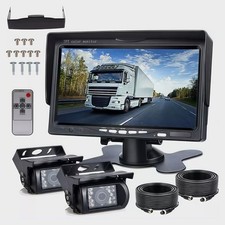 7'' Backup Camera and Monitor Kit System Back Parking Night Vision For Truck RV