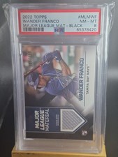 2022 Topps Series 1 Wander Franco #/199 SP Major League Material MLM-WF PSA 8