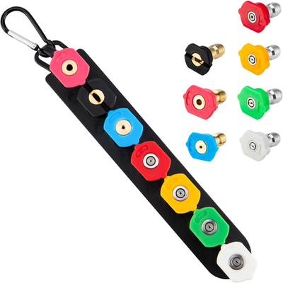 #ad #ad Pressure Washer Tips Set of 7 Pressure Washer Nozzle Tips with Holder 1 4 Inch $7.75