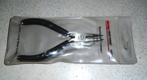 Vintage Sears Craftsman 45173 Mini 4 1/2" Needle Nose Pliers New w/Pouch USA