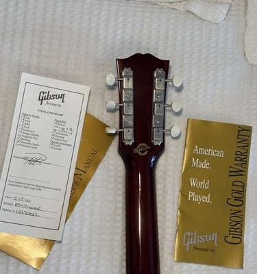 Gibson 2010 Custom Shop J-45 ADJ Transparent Orange Acoustic