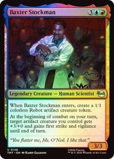 NM Foil Baxter Stockman, MTG, TMNT, Magic the Gathering, 139