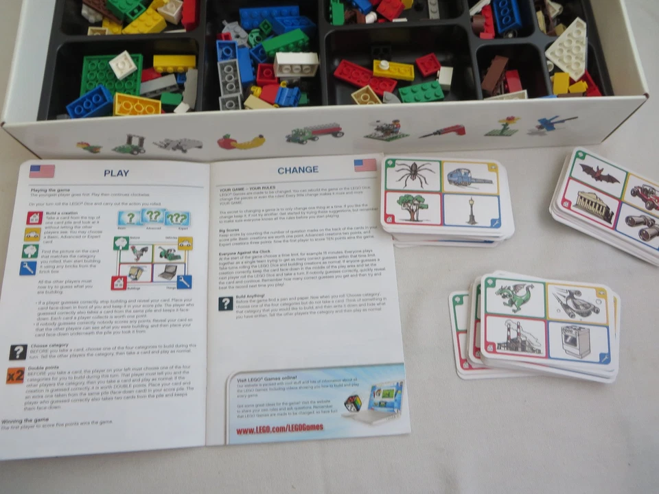 LEGO Juego Creacionario 3844 Completo en Caja con Instrucciones Foto 3 de 4