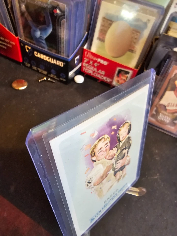 2010 Topps Allen & Ginter Drew Brees #287 - Image 3 of 4