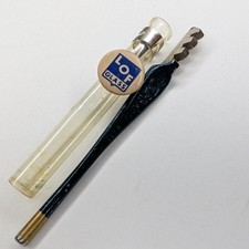 Vtg Fletcher No 01 Glass Cutter Tool LOF Glass Advertising Pin Tube Set