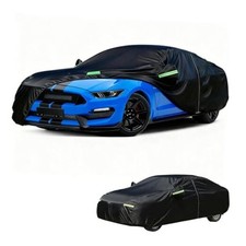 Car Cover for Sedan Waterproof All Weather Snowproof UV Windproof Outdoor Full