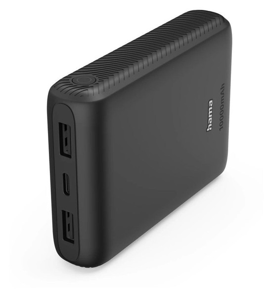 Hama 201776 10000 Mah Powerbank USB Typ-C Anthrazit-image