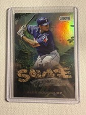 2025 Topps Stadium Club Savage Sluggers SS-9 Alex Rodriguez Texas Rangers