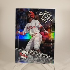 2022 Topps 2021's Greatest Hits #21GH-12 Andrew McCutchen Philadelphia Phillies 
