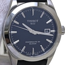 TISSOT Classic Gentleman Powermatic 80 T127.407.16.051.00 Used Men s Watch Stain 5