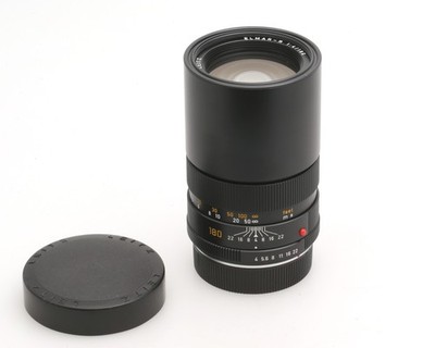 Leica Leitz Wetzlar Elmar-R 1:4/180 mm 3 CAM Nr.3371611 Baujahr 1985