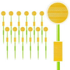 12Pcs Driveway Markers Reflectors,Reflective for 50.5 inches, 12Pack