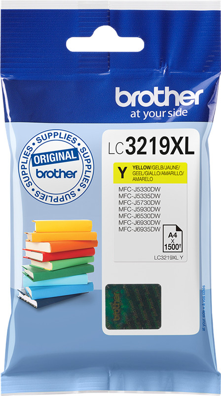 Brother LC-3219 XL jaune, la solution anti-bavure pour vos impressions de graphiques