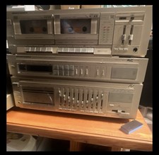 Marantz Vintage Dual Cassette Deck Silver Ste...