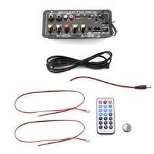 Amplifier Board Bluetooth 5.0 FM Radio/Treble/Bass Customizable Audio Function