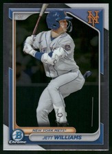 2024 Bowman #BCP-54 Jett Williams Chrome Prospects