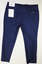 Calvin Klein Slim Fit Men Sz 38X30 Navy Wrinkle Resistant Dress Slacks Pants NWT