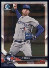 2018 Bowman Chrome Prospects #BCP56 TJ Zeuch