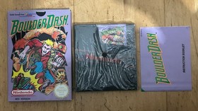 Boulder Dash (NES) Nintendo Entertainment System Game Complete & Boxed
