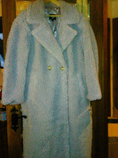 UGG Gertrude Double Breasted Long Teddy Coat Women’s Size large bnwt